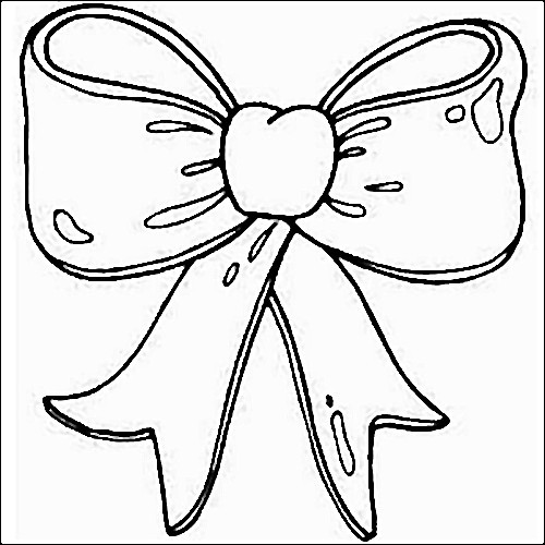 hair bow coloring pages printable - photo #7